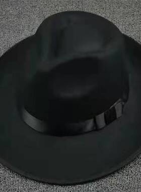 礼帽舞台休闲英伦通用四季大檐
