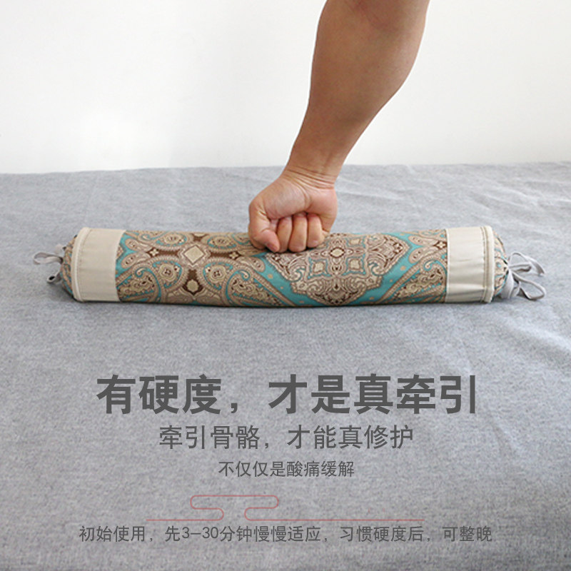 决明子颈椎枕头专用护颈牵引肩颈部支撑睡觉圆柱形单人糖果枕硬枕,淘宝优惠券,粉丝福利购,淘宝优惠卷