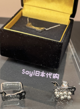 Sayi日本直邮　草間彌生love forever 波点项链戒指耳钉