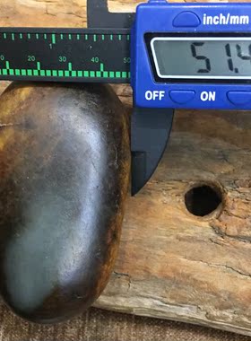 和田籽料青玉原石把件，真皮原籽无修无磨满皮露肉