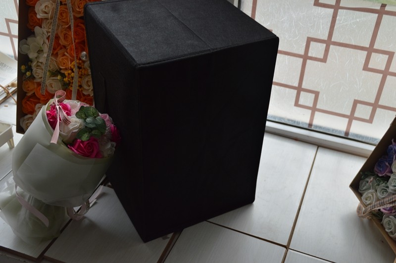 38 25 25CM 无纺布无盖衣物收纳盒可折叠 纯格子柜收纳筐 储物箱,淘宝优惠券,粉丝福利购,淘宝优惠卷