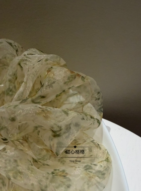 大朵超仙轻纱～超大号氛围感发圈