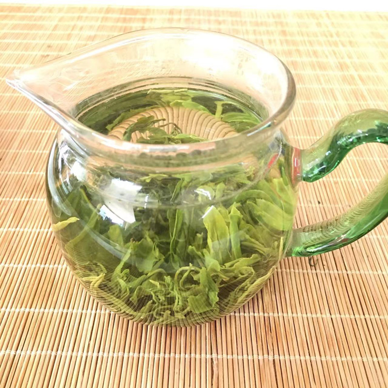 2024年新茶崂山绿茶明前茶500g散装春茶豆香耐泡型青岛特产包邮 - 图2
