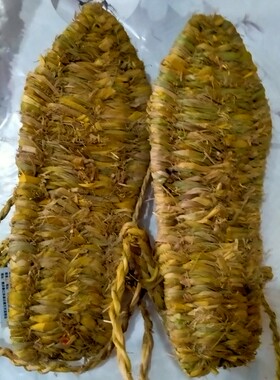 纯手工草鞋编织复古民族