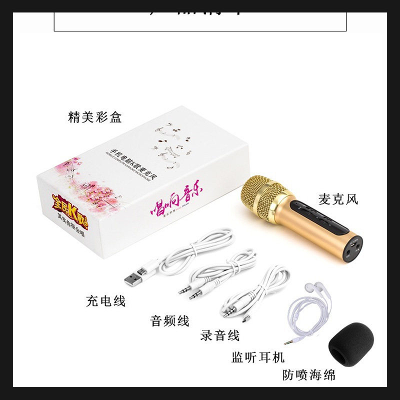 Cuckoo c11 mobile phone karaoke microphone