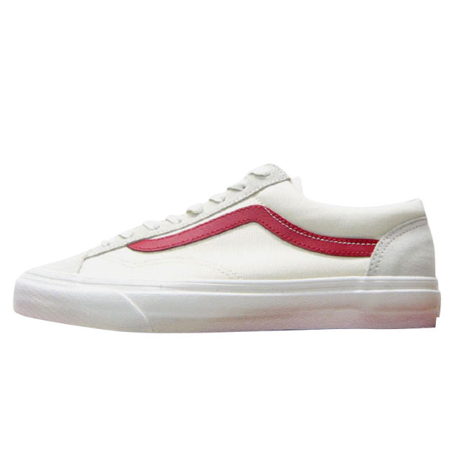 vans white blue red