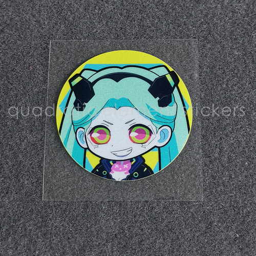 边缘行者丽贝卡瑞贝卡酱蕾贝卡电脑机箱反光贴纸Lucy露西赛博朋克 - 图1