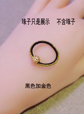 手工编织双色金刚结半成品戒指绳
