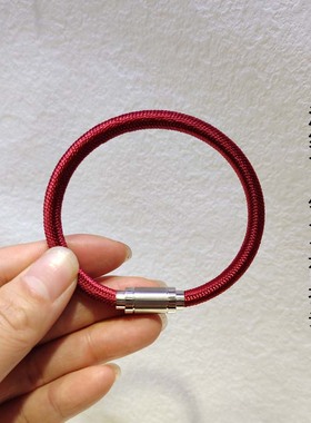 一缕青丝可加头发迦叶金刚结手绳纯手工编织可定制刻字情侣礼物