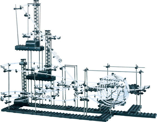 儿童玩具云霄飞车1-9级太空轨道拼装滚珠过山车DIY三年级科学实验,淘宝优惠券,粉丝福利购,淘宝优惠卷