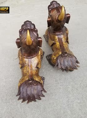 复古天禄铜貔貅独角兽定做