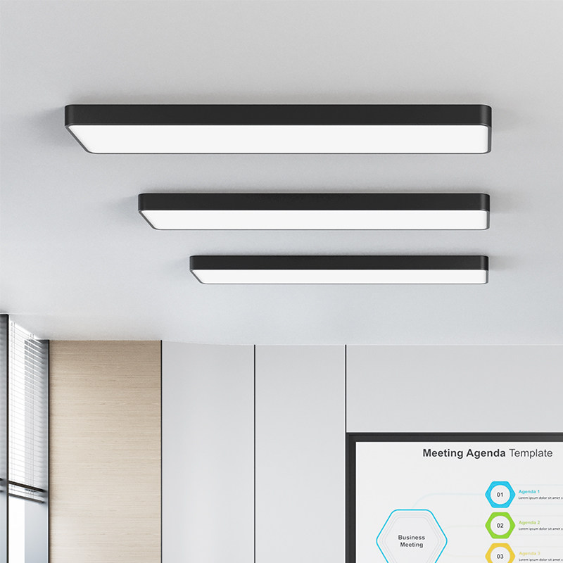 办公灯led长条灯超亮吊顶方通健身房条形灯工业风商用吸顶日光灯,淘宝优惠券,粉丝福利购,淘宝优惠卷