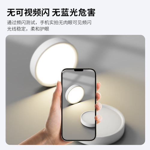 【美国普瑞】超薄明装筒灯圆形led小吸吊顶灯过道灯走廊天花射灯 - 图2