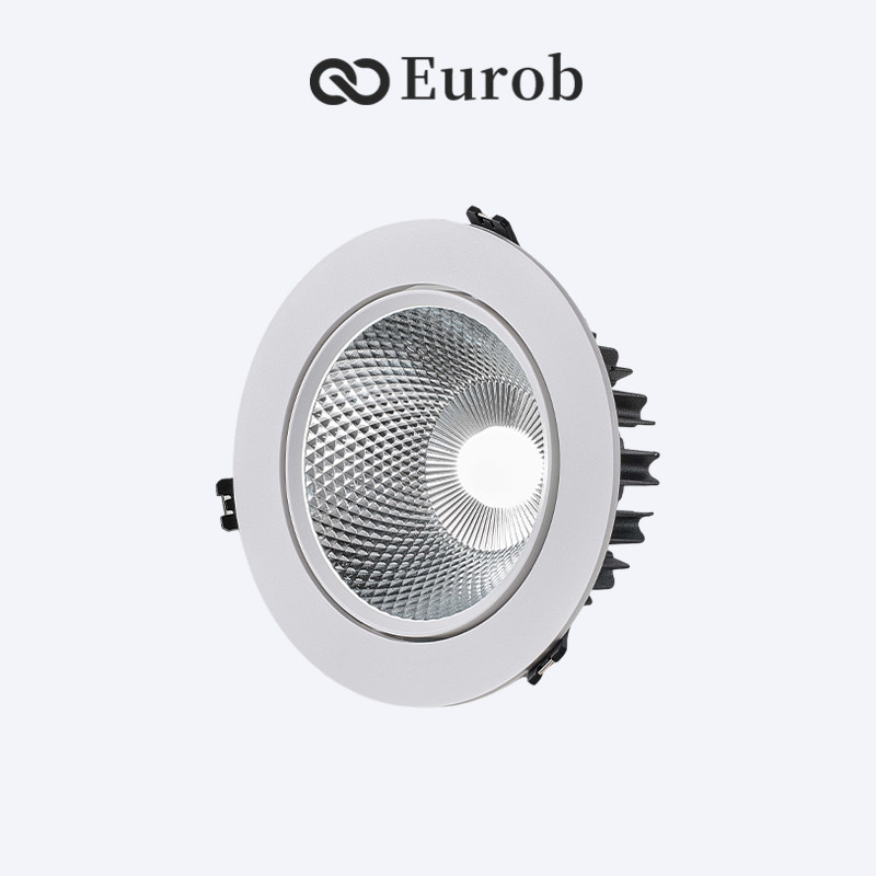 【美国普瑞】射灯LED天花灯嵌入式超亮COB家用孔灯筒灯商用聚光