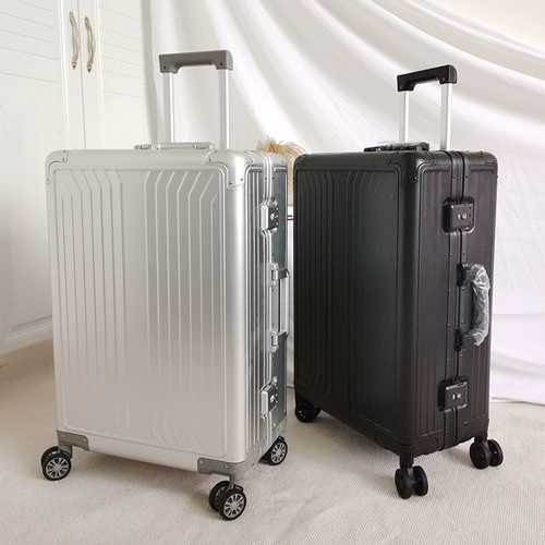 Металлический универсальный чемодан, алюминиево-магниевый сплав, 24 дюймов