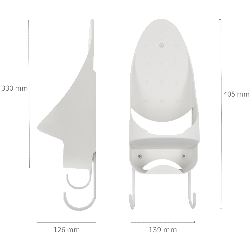 沃尔夫(VOFU)电熨斗挂架熨衣板挂钩酒店用客房烫衣板收纳架烫斗架 - 图2