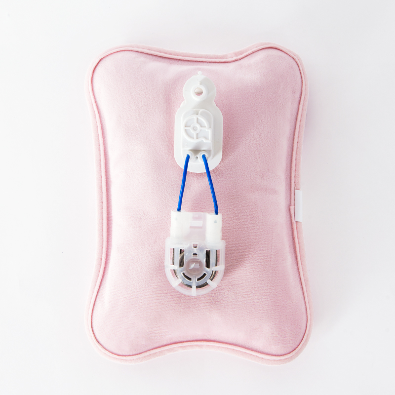 彩虹暖手器充电式热水袋防爆可插手家用暖肚暖手宝毛绒可爱暖宝宝 - 图3