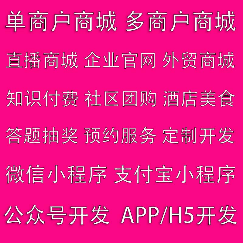 php二次开发修改微信小程序开发分销商城开发定制api接口对接二开 - 图2