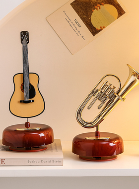 复古怀旧留声机八音盒小摆件