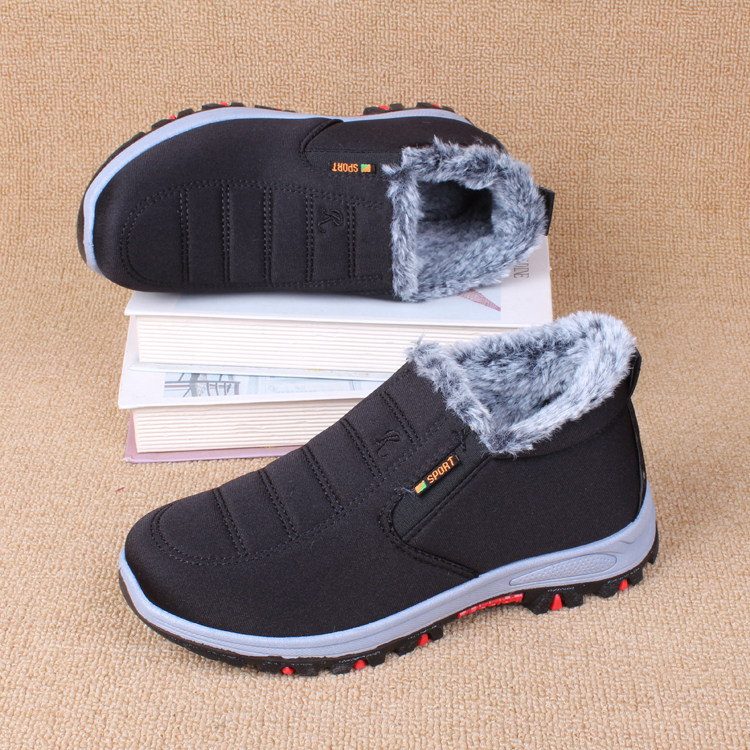 断码清仓特价处理冬季老北京布鞋女士棉鞋加绒加厚大棉防滑妈妈靴,淘宝优惠券,粉丝福利购,淘宝优惠卷