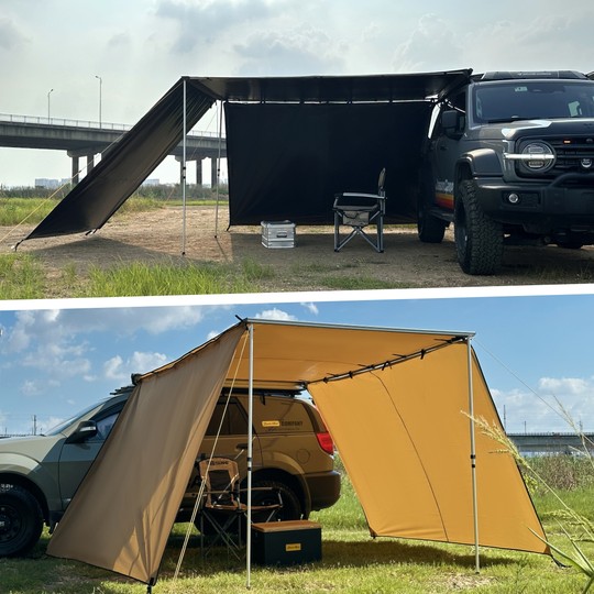 JasonBox Auto-Seitenzelt-Zubehör, Seitentuch-Gaze-Haus