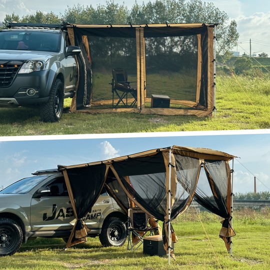 JasonBox Auto-Seitenzelt-Zubehör, Seitentuch-Gaze-Haus