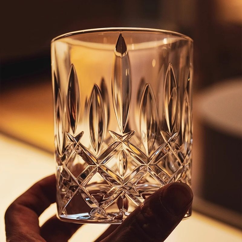 高颜值水晶玻璃杯家用威士忌洋酒杯啤酒杯轻奢高档多功能水杯套装,淘宝优惠券,粉丝福利购,淘宝优惠卷