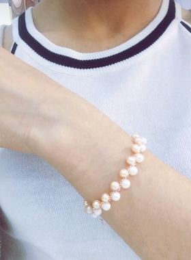 厦门925银珍珠手链