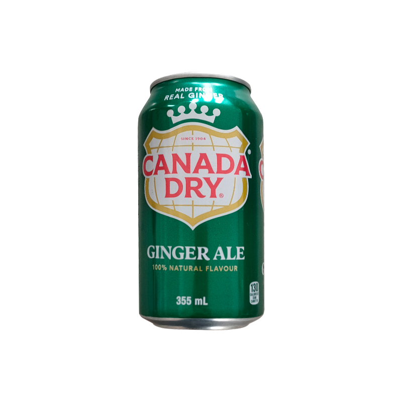 加拿大Canada dry Ginger Ale姜汁味汽水加干柠檬味碳酸饮料355ml-图3