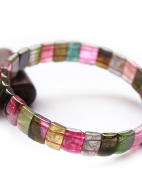 臻唯碧玺手链巴西手排天然碧玺