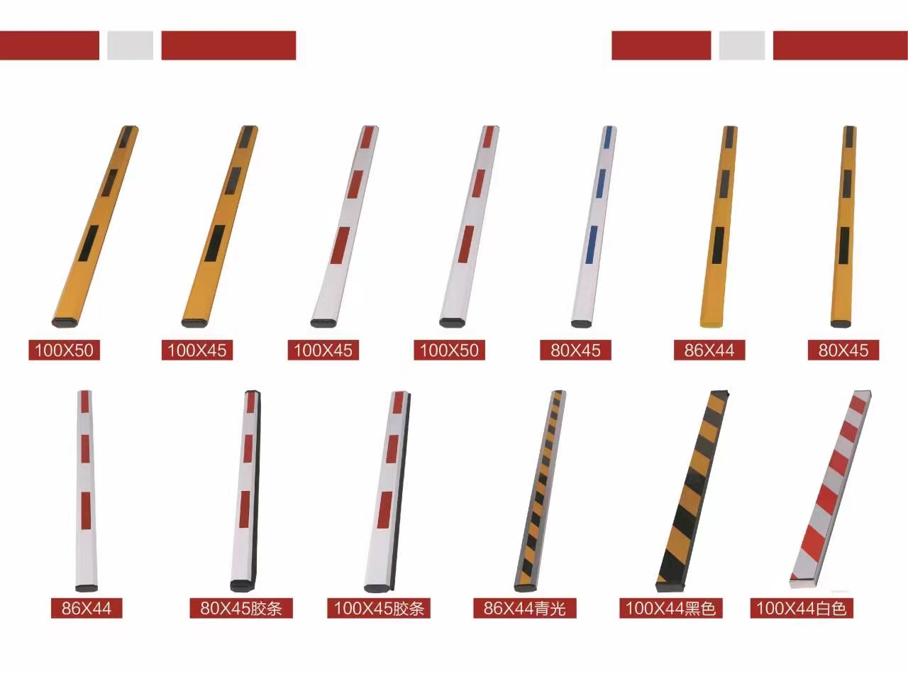 道闸杆直杆八角杆栅栏机道闸机停车场小区门卫升降起落杆拦挡车杆 - 图3