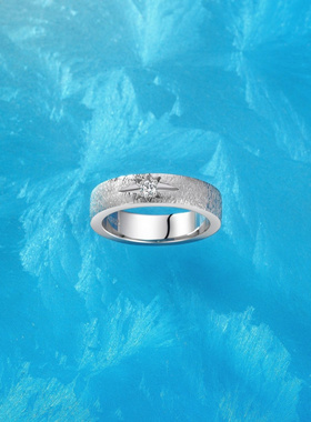 Witther原创单钻八角芒星戒指