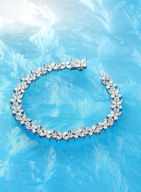 维多利亚马眼钻排钻手链轻奢高级