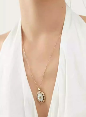 秀芒星母贝个性项链SOLDEVERANO