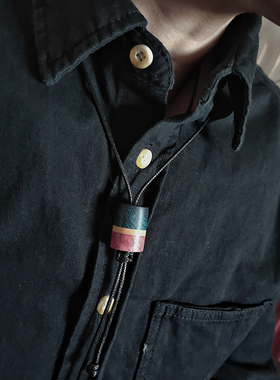 T-Sail［pep］美式波洛领带 欧美复古男款项链毛衣链原创设计潮牌