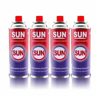 SUN丁烷氣卡式爐氣 噴火槍燒烤爐使用者外氣罐液化瓦斯氣包郵