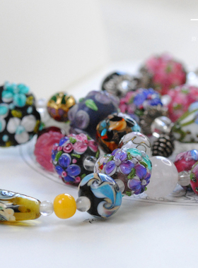 十目珠宝纯手工出口琉璃民族风女