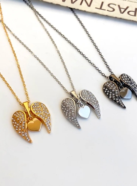 男生女生高冷暗黑系小众锁骨链