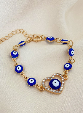 创意邪恶之眼手饰土耳其恶魔之眼