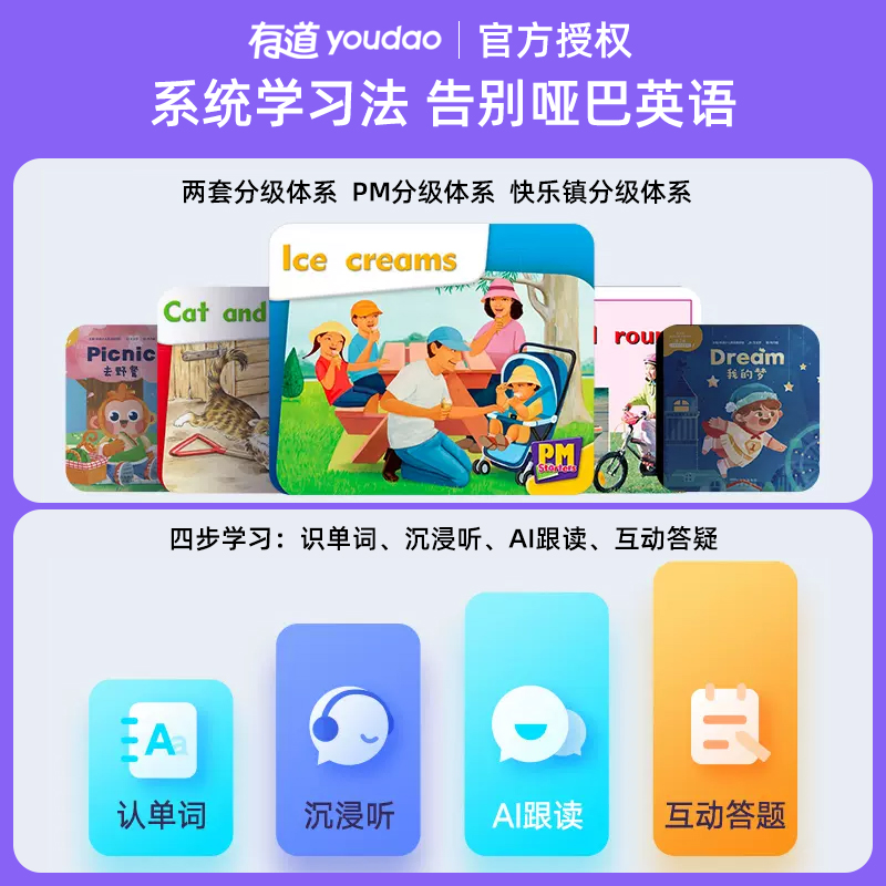 网易有道听力宝E6复读机学习英语学生专用学习机口语播放器儿童小学初高中磨耳朵神器四六级随身听旗舰店PRO,淘宝优惠券,粉丝福利购,淘宝优惠卷