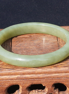 方言新疆且末料细润青黄口料手镯