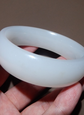 方言和田玉青海老坑油润手镯