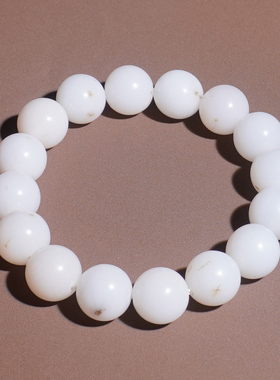 和田玉新疆且末高脂糯桂花糕手串