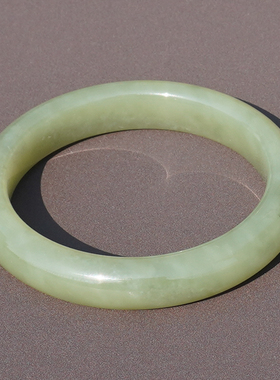 方言和田玉且末料细润青黄口手镯