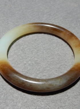 方言和田玉且末料油润手镯