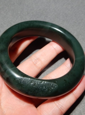 方言和田玉青籽高油润手镯