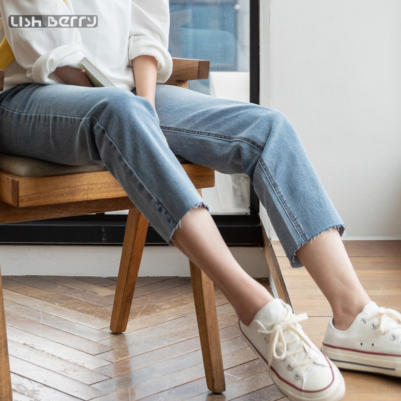 孕妇外穿秋冬2020韩版新款直筒裤子 lishberry孕妇直筒裤