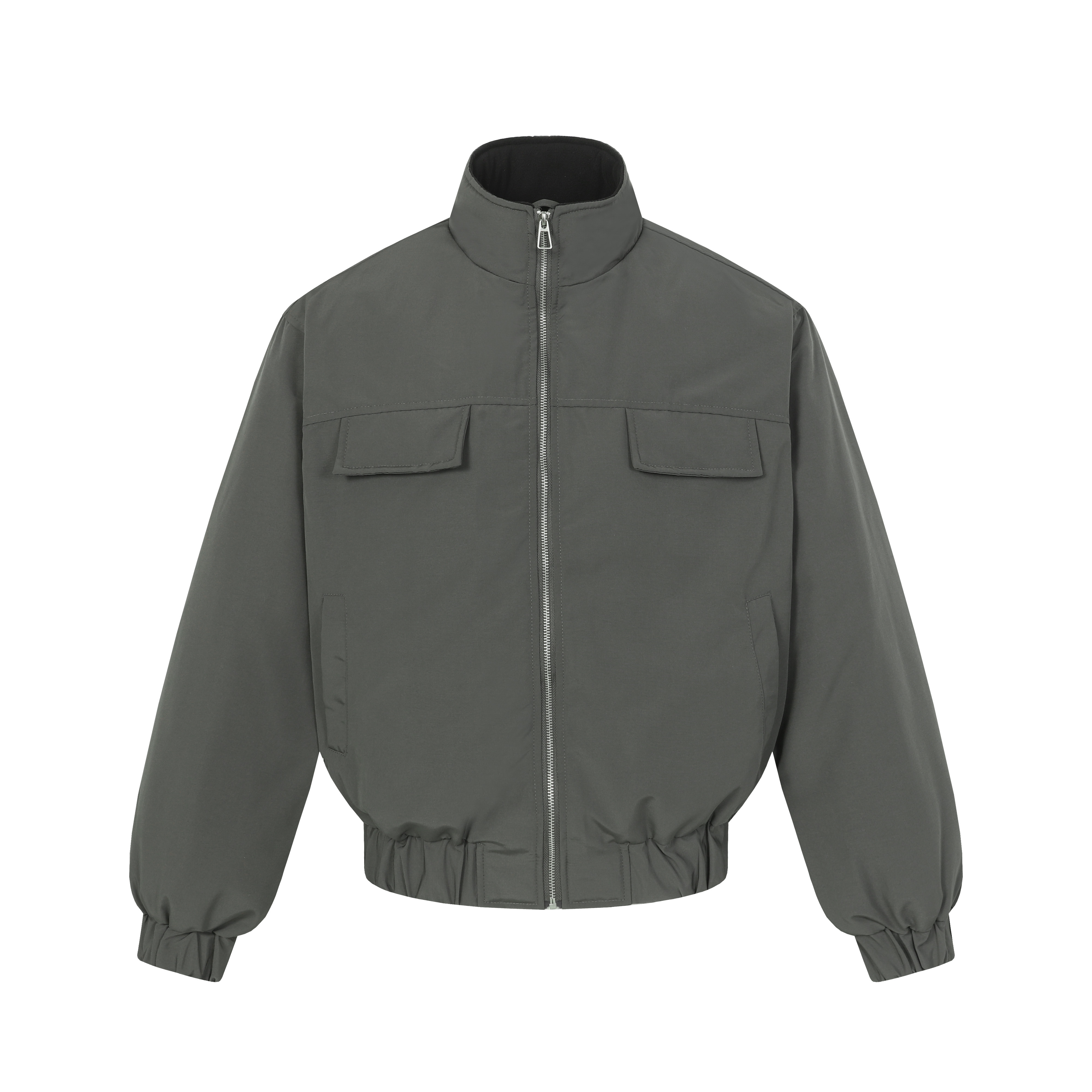 男道美式复古立领cleanfit工装羽绒服男2025冬季宽松加厚羽绒外套 - 图3