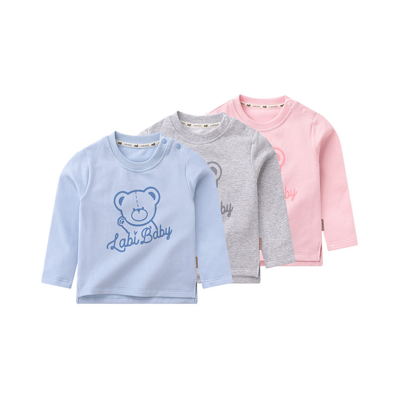 【商场同款】拉比童装卫衣25秋冬新品童装加绒保暖卫衣宝宝上衣