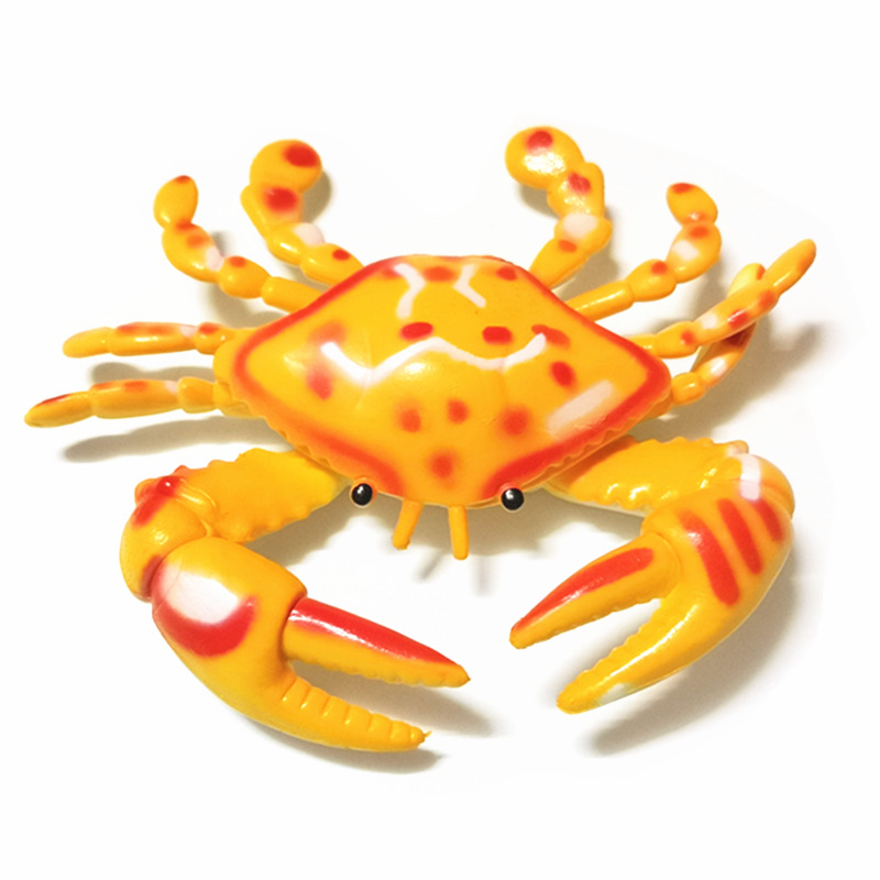 仿真海洋海底生物玩具螃蟹动物模型 海星 海龟龙虾小海洋套装摆件 - 图3